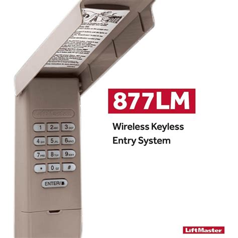 Image result for Program 387LM Lift Master Keypad Keyless Entry