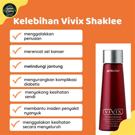 Kelebihan dan Keunikan Vivix Shaklee Yang Ramai Tidak Tahu