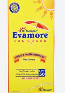 Evamore Sunscreen - SPF 50 Sunguard sunscreen - Price in India, Buy ...