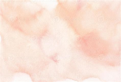 Watercolor pastel peach color background texture. Light cream color ...