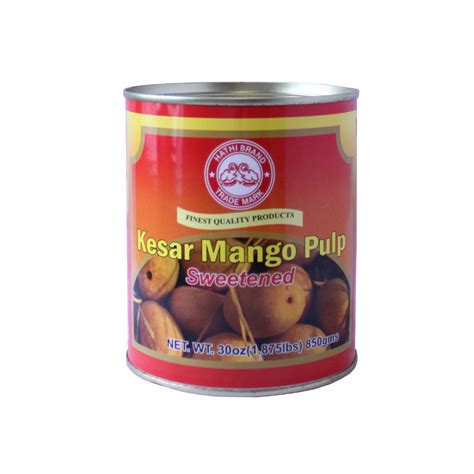 Kesar Mango Pulp Hathi 6x850g – Sun Food Warehouse