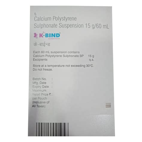 K-Bind 15G Suspension | Uses, Side Effects, Price | Apollo Pharmacy