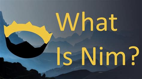 What Is Nim? A brief introduction to the Nim programming language