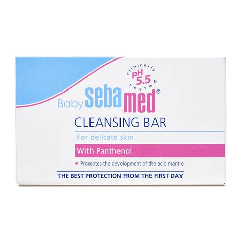 Sebamed Baby Cleansing Bar 100g|Ph 5.5 | With Panthenol|No tears & Soap ...