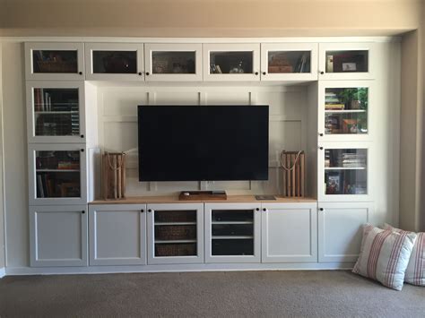 IKEA Built-In Entertainment Center