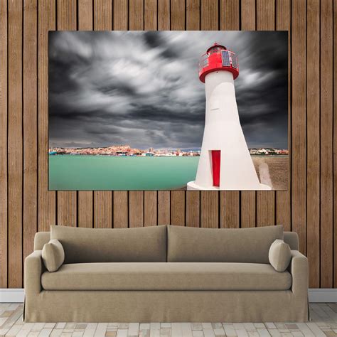 Shop Light Up Your Walls with This Lighthouse-tastic Unframed Nature ...