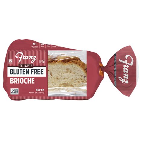 Franz Gluten Free Brioche Deli Style Bread, 14 oz - Walmart.com