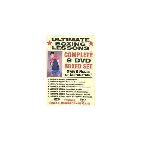 Buy 34;Ultimate Boxing Lessons COMPLETE Starring Boxing Coach ...