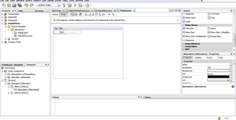 Image result for Java Netbeans Contoh Menu Bar