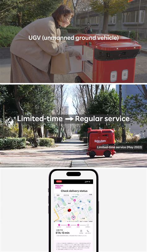 Rakuten Launches Regular UGV Delivery Service in Tsukuba City | Rakuten ...
