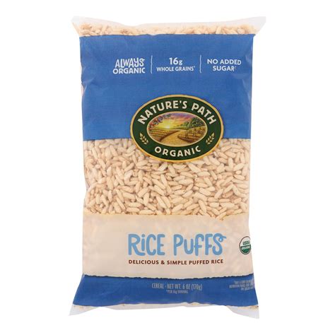 Arrowhead Mills All Natural Puffed Rice Cereal - Case Of 12 - 6 Oz.