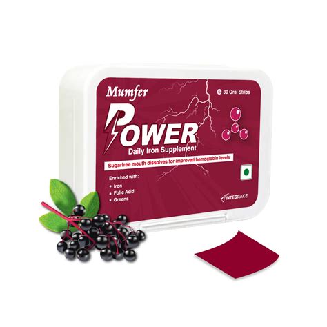 Mumfer Power Sugarfree Mouth Dissolves(30 Strips)|Period Care ...