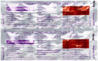 Superia Dsr Capsule 10: Uses, Side Effects, Price & Substitutes
