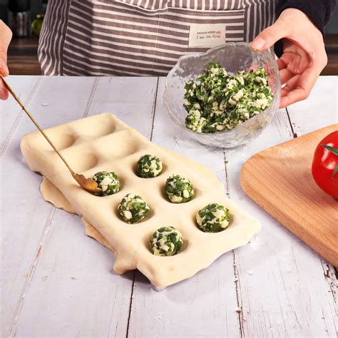 Buy Ravioli Maker with Press Ravioli Cutter Mold Includes Tray and ...