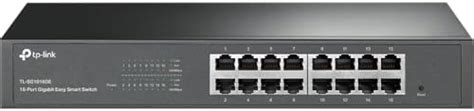 TP-Link TL-SG1016DE 16-Port Desktop Gigabit Easy-Smart Ethernet Switch ...