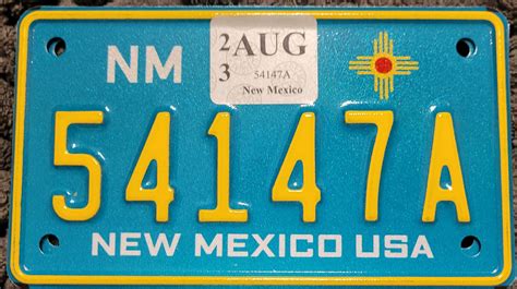 New Mexico Vehicle License Plates - Etsy