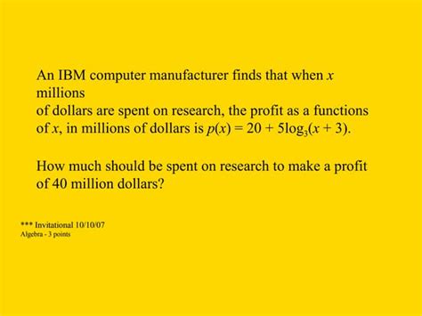 Image result for Solving Problems with Logarithms