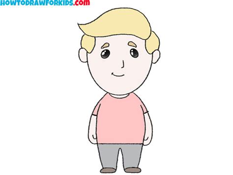 How to Draw an Easy Human - Easy Drawing Tutorial For Kids