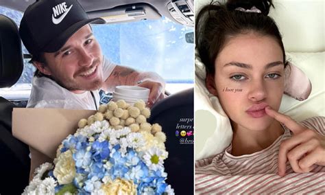 Brooklyn Beckham surprises Nicola Peltz with flowers and love letters ...