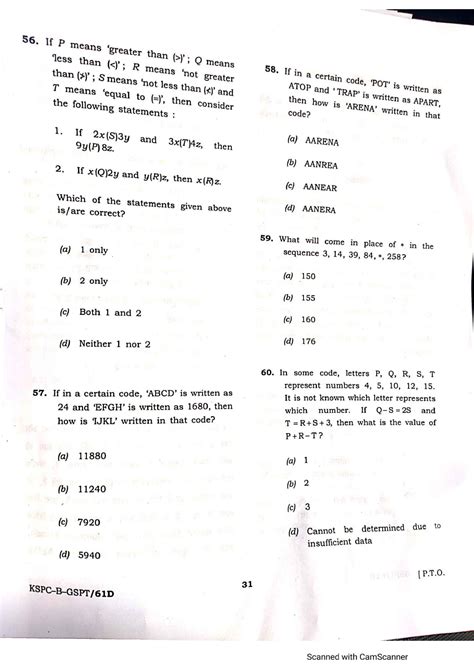 Image result for CSAT Paper Pattern