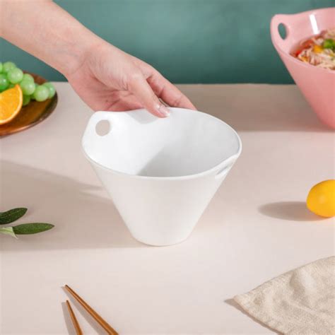 Snow White Ramen Bowl 550 ml Online - Premium Ramen Bowl | Nestasia