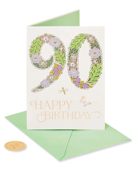 Buy Papyrus 90th Birthday Card (Warm Memories) Online at desertcartINDIA