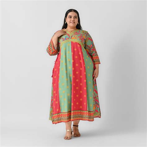 Buy Plus Size Dresses for Women in India | Rustorange