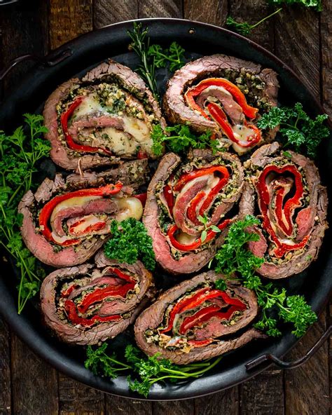 Italian Stuffed Flank Steak | Recipe Cart | Recipe Cart