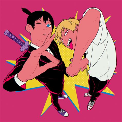 denji and hayakawa aki (chainsaw man) drawn by ten_ten_10_10 | Danbooru