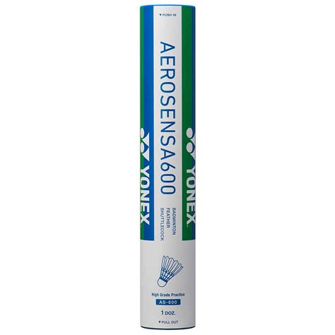 YONEX Aero Sensor 600 (1 Dozen) AS-600 4 : Amazon.in: Sports, Fitness ...