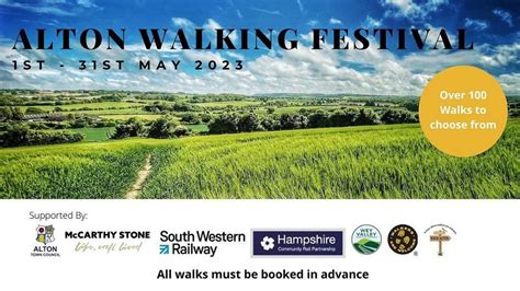 Alton Walking Festival 2023 1st - 31st May, Alton, Hampshire, United ...