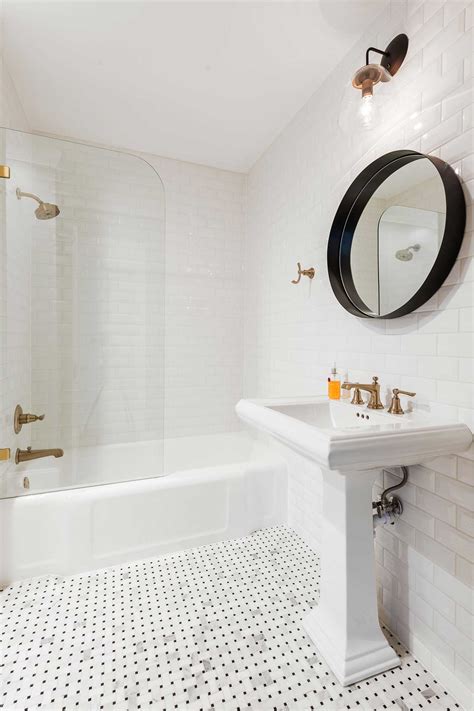 White Traditional Style Bathrooms