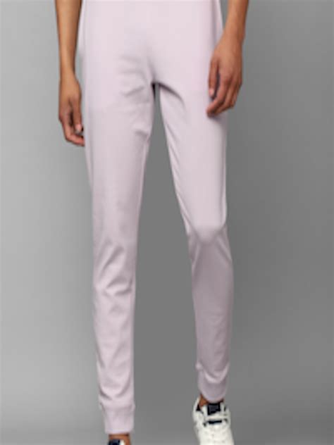 Buy Allen Solly Tribe Men Regular Fit Mid Rise Joggers - Track Pants ...