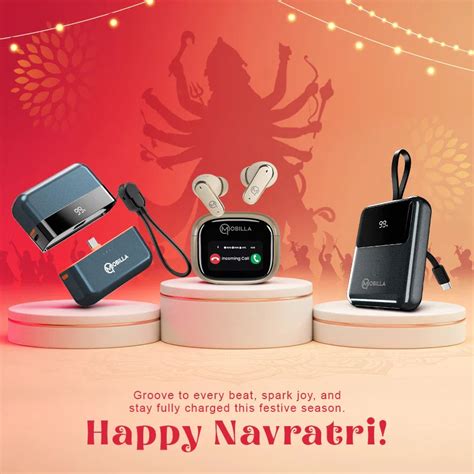 Navratri Offer 2025: Best Deals on Powerbank, TWS & More – Mobilla