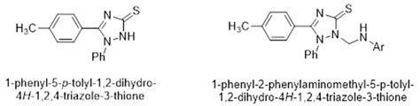 (R,S)-2-{[4-(4-Methylphenyl)-5-phenyl-4H-1,2,4-triazol-3-yl]thio}-1 ...
