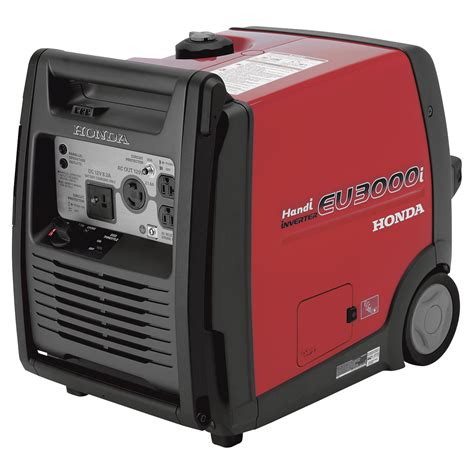Honda EU3000i Handi Portable Inverter Generator — 3000 Surge Watts ...