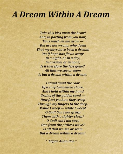 Within A Dream Poem