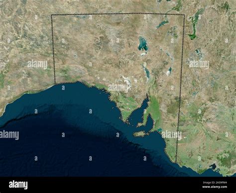 South Australia, state of Australia. High resolution satellite map Stock Photo - Alamy - map of jamestown south australia