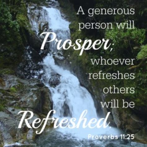 Verse of the Day - Proverbs 11:25 KJV - Highland Park Baptist Church ...