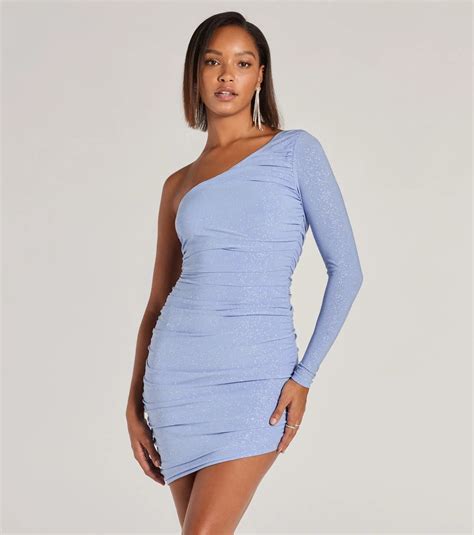 Blue Glitter Prom Dresses & Windsor