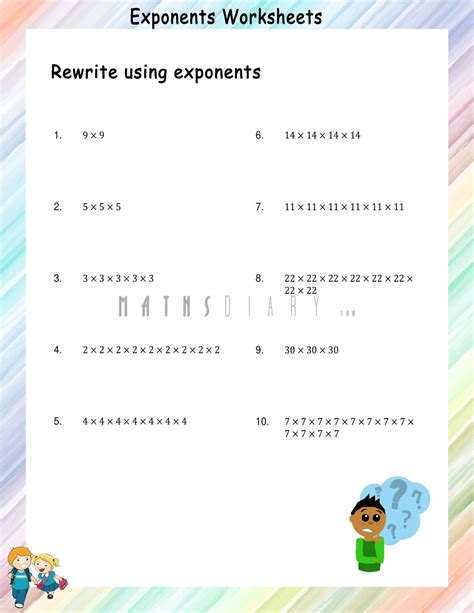 Image result for How to Write Expressions Using Exponents