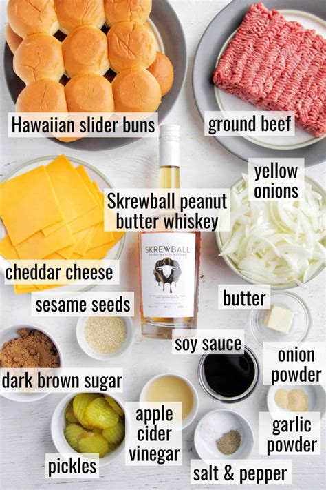 Whiskey Sheet Pan Sliders - Homebody Eats