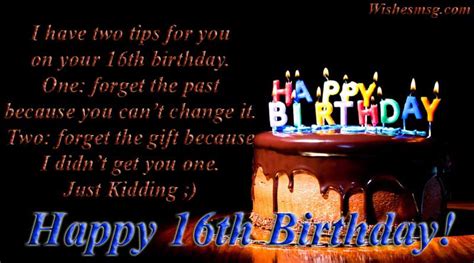 16th Birthday Wishes & Messages For Sweet Sixteen - WishesMsg