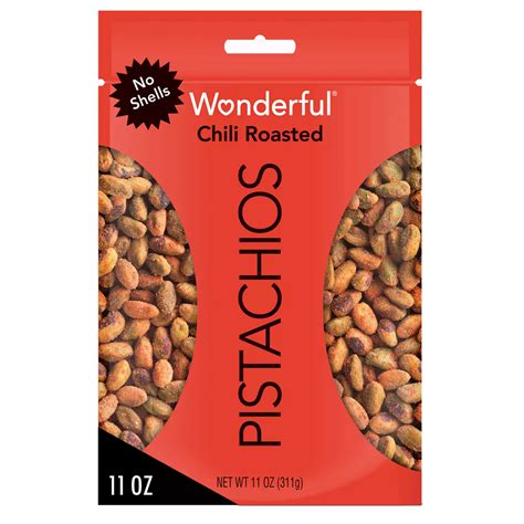Wonderful No Shell Pistachios - Chili Roasted - Shop Nuts & seeds at H-E-B