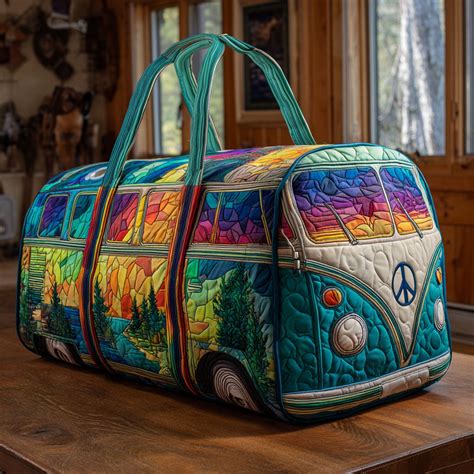 Heritage Journey Quilted Duffle Bag NCU0PT8922 - Vantique