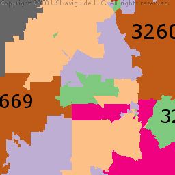 Zip Code Map Gainesville Fl - Oconto County Plat Map