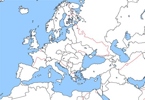 Blank map of Europe (WW2) by nguyenpeachiew on DeviantArt