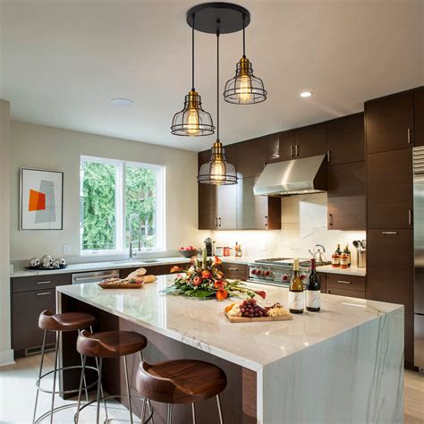 Modern Kitchen Island Lighting Home Depot at Louis Brannan blog