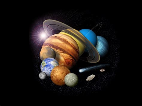 Earth With Planets In Line Your Guide To See Five Planets After Sunset