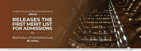 One of the Top Architecture Universities in India | JSAA | JGU